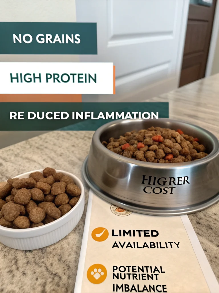 grain free dog food pros and cons