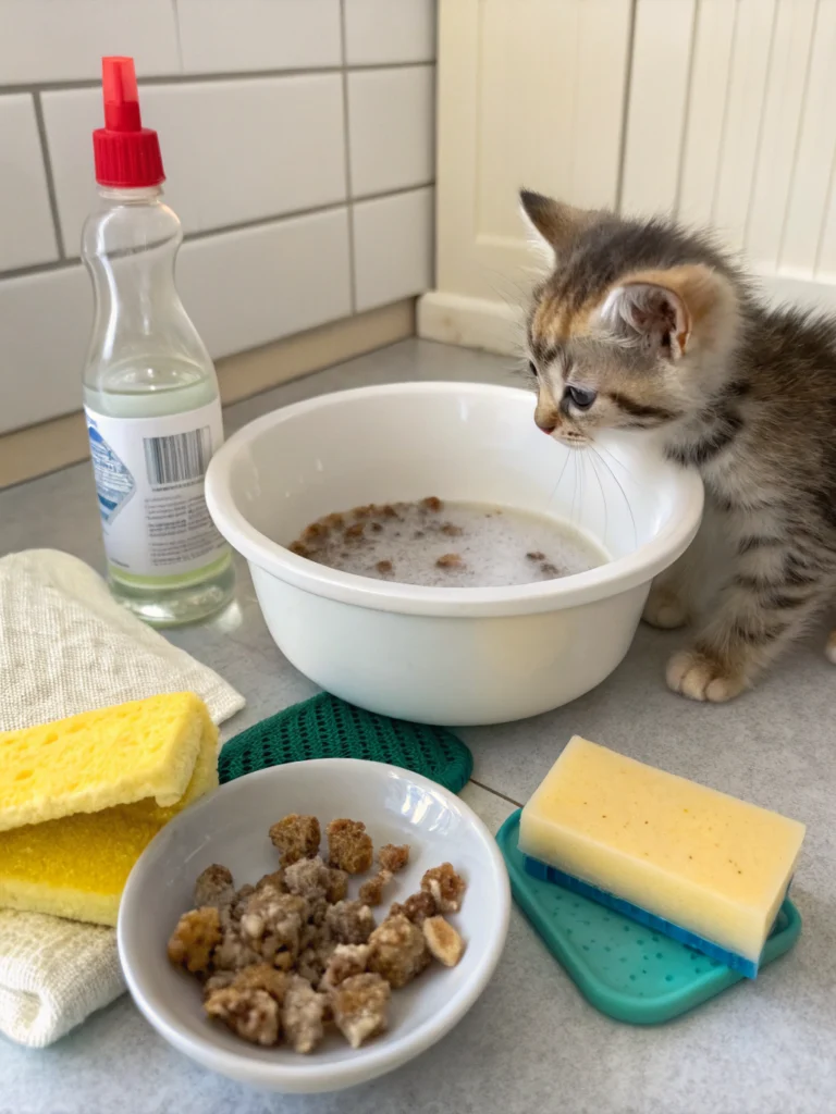 how to take care of a kitten