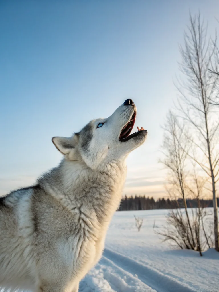 husky dog howlingingredients