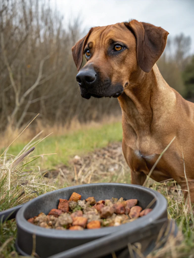 ridgeback dog hunting instinct