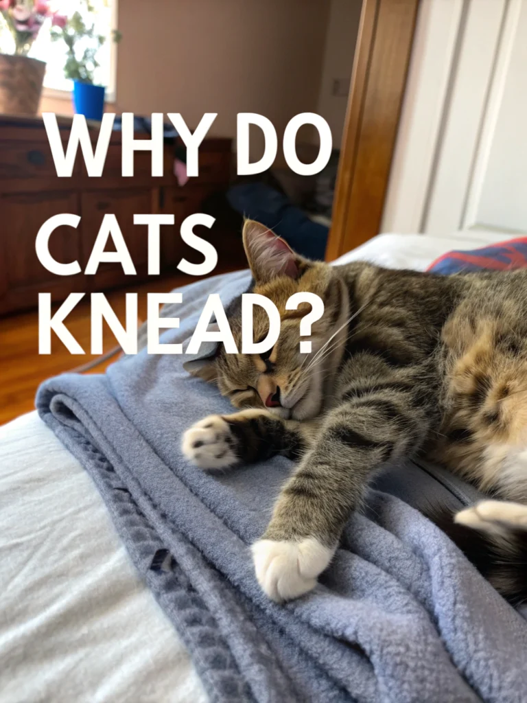 why do cats knead