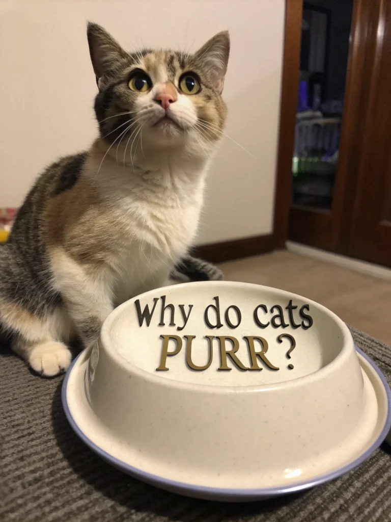 why do cats purr